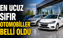 En ucuz sıfır otomobiller belli oldu