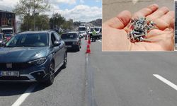 Çivi kabusu! Lastikler patladı, trafik felç oldu!