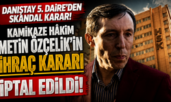 Danıştay 5. Daire'den skandal karar! Metin Özçelik’in ihraç kararı iptal edildi
