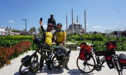 Emekli oldular, hayallerinin peşine düştüler! Bursa’dan Edirne’ye pedal çevirdiler