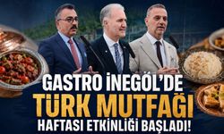 Gastro İnegöl’de Türk Mutfağı Haftası Etkinliği Başladı