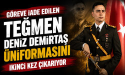 Göreve iade edilen Teğmen Deniz Demirtaş üniformasını ikinci kez çıkarıyor