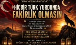 İbrahim Murat Gündüz’den Kurban Bayramı Mesajı: “Hiçbir Türk Yurdunda Fakirlik Olmasın”