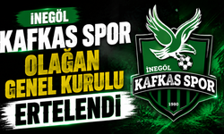İnegöl Kafkas Spor Olağan Genel Kurulu Ertelendi