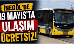 İnegöl'de 19 Mayıs'ta Ulaşım Ücretsiz
