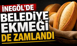 İnegöl’de Belediye Ekmeği de Zamlandı