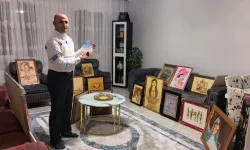 İnegöl’de Güvenlik Görevlisinin Sanat Tutkusu: 25 Yılda 1000 Eser Üretti