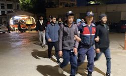 İnegöl'de kaçak yollarla giren 7 şahıs yakalandı!