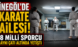 İnegöl’de Karate Ailesi! 8 Milli Sporcu Aynı Çatı Altında Yetişti