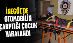 İnegöl’de Otomobilin Çarptığı Çocuk Yaralandı