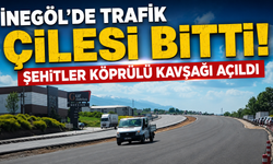 İnegöl’de Trafik Çilesi Bitti! Şehitler Köprülü Kavşağı Açıldı