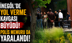 İnegöl’de Yol Verme Kavgası Büyüdü! Polis Memuru da Yaralandı!