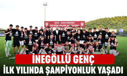 İnegöllü genç ilk yılında şampiyonluk yaşadı
