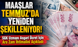 Maaşlar Temmuz’da Yeniden Şekilleniyor! SGK Uzmanı Asgari Ücret İçin Ara Zam İhtimalini Açıkladı