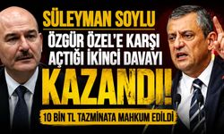Süleyman Soylu, Özgür Özel’e Karşı Açtığı İkinci Tazminat Davasını Kazandı