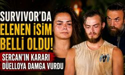 Survivor’da Elenen İsim Belli Oldu! Sercan’ın Kararı Düelloya Damga Vurdu