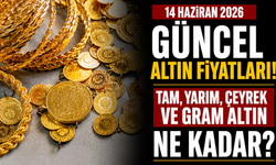 14 Haziran 2026 Güncel Altın Fiyatları! Bugün Cumhuriyet, ons, tam, yarım, çeyrek ve gram altın ne kadar?