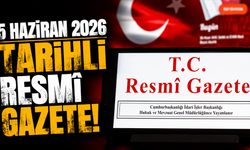 5 Haziran 2026 Tarihli ve 33271 Sayılı Resmî Gazete
