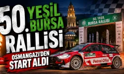50. Yeşil Bursa Rallisi Osmangazi’den Start Aldı