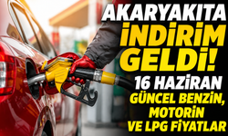Akaryakıta indirim geldi! 16 Haziran  güncel benzin, motorin ve LPG fiyatlar