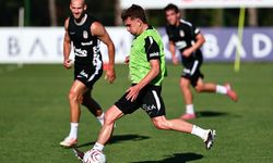 Beşiktaş, günü çift antrenmanla tamamladı