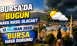 Bursa’da Bugün Hava Nasıl Olacak? 12 Haziran 2026 Bursa Hava Durumu