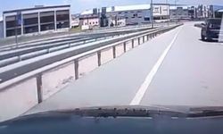 Bursa'da geri geri gelen sürücü tehlike saçtı!