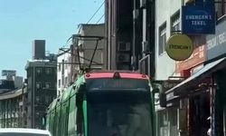 Bursa'da tehlikeli yolculuk kamerada!