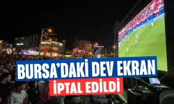 Bursa'daki Türkiye-Paraguay Maçı Yayını İptal Edildi