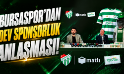 Bursaspor’dan Dev Sponsorluk Anlaşması!