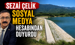 Sezai Çelik sosyal medya hesabından duyurdu
