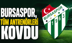 Bursaspor, tüm antrenörleri kovdu