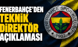 Fenerbahçe'den teknik direktör açıklaması