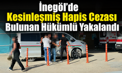 İnegöl’de Kesinleşmiş Hapis Cezası Bulunan Hükümlü Yakalandı
