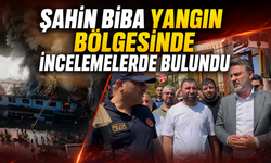 Şahin Biba Yangın Bölgesinde İncelemelerde Bulundu