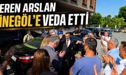 Eren Arslan İnegöl’e Veda Etti