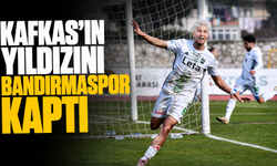 Kafkas'ın yıldızını Bandırmaspor kaptı