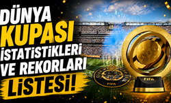 Dünya Kupası istatistikleri ve rekorları listesi!