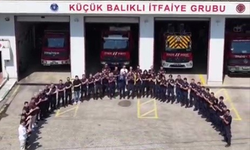 Bursa itfaiyesi'nden milli takımımıza anlamlı destek!