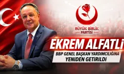 Ekrem Alfatlı BBP Genel Başkan Yardımcılığına Yeniden Getirildi