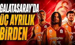 Galatasaray'da Üç Ayrılık Birden