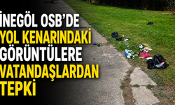 İnegöl OSB’de Yol Kenarındaki Görüntülere Vatandaşlardan Tepki!