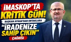 İMASKOP'ta Kritik Gün! Başkan Ayhan'dan Ortaklara "İradenize Sahip Çıkın" Çağrısı