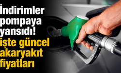 İndirimler pompaya yansıdı! İşte güncel akaryakıt fiyatları