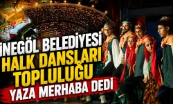 İnegöl Belediyesi Halk Dansları Topluluğundan 15’inci Yıla Özel Gösteri