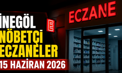 İnegöl Nöbetçi Eczaneler 15 Haziran 2026