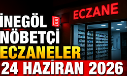 İnegöl Nöbetçi Eczaneler 24 Haziran 2026