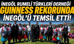 İnegöl Rumeli Türkleri Derneği Guinness Rekorunda İnegöl’ü Temsil Etti!