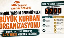 İnegöl Yardım Derneği’nden Büyük Kurban Organizasyonu