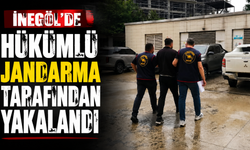İnegöl’de Hükümlü Jandarma Tarafından Yakalandı